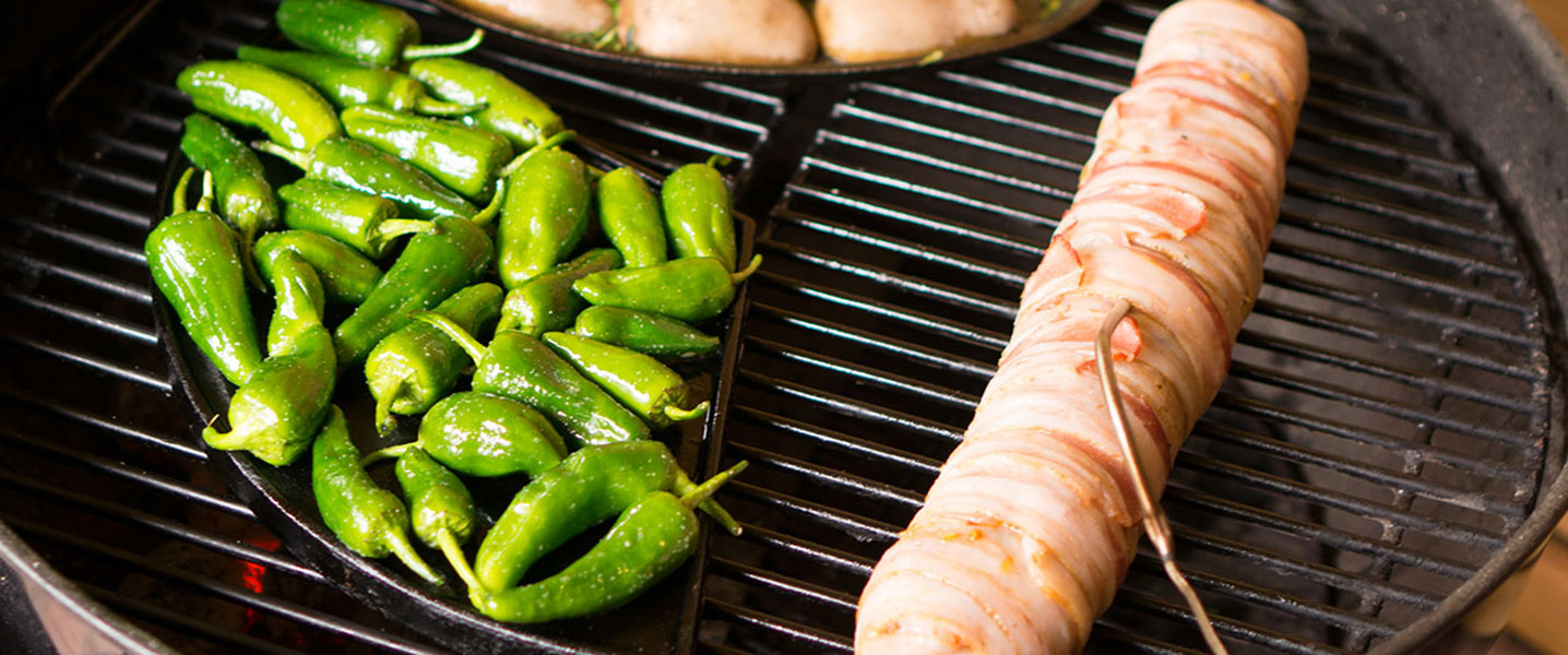 Chimichurri-Schweinefilet im Speckmantel