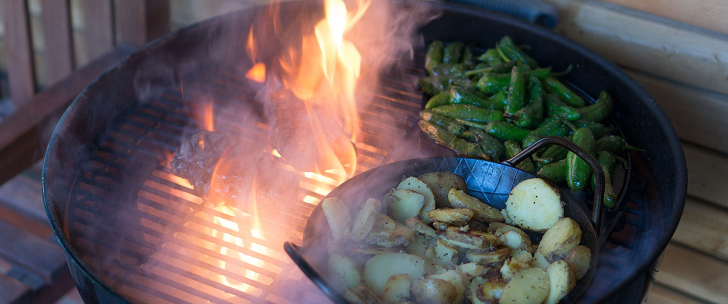 Flame kissed Steak mit Bratpaprika