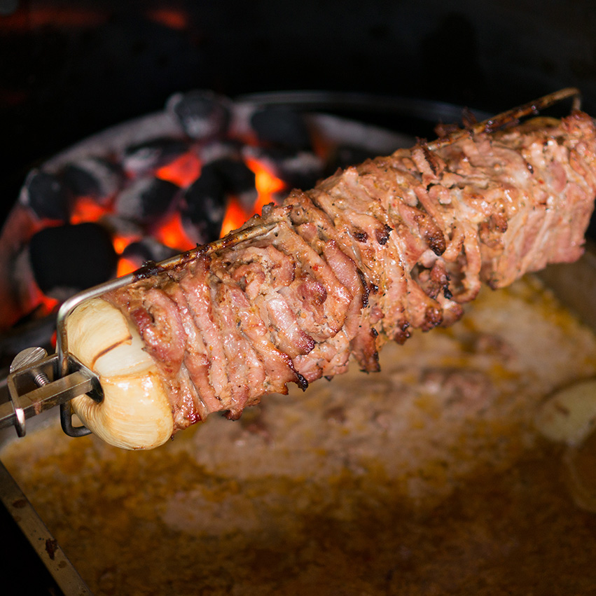 Gyros vom Drehspieß