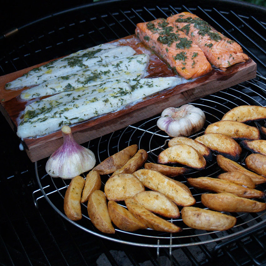 Fisch von der Planke