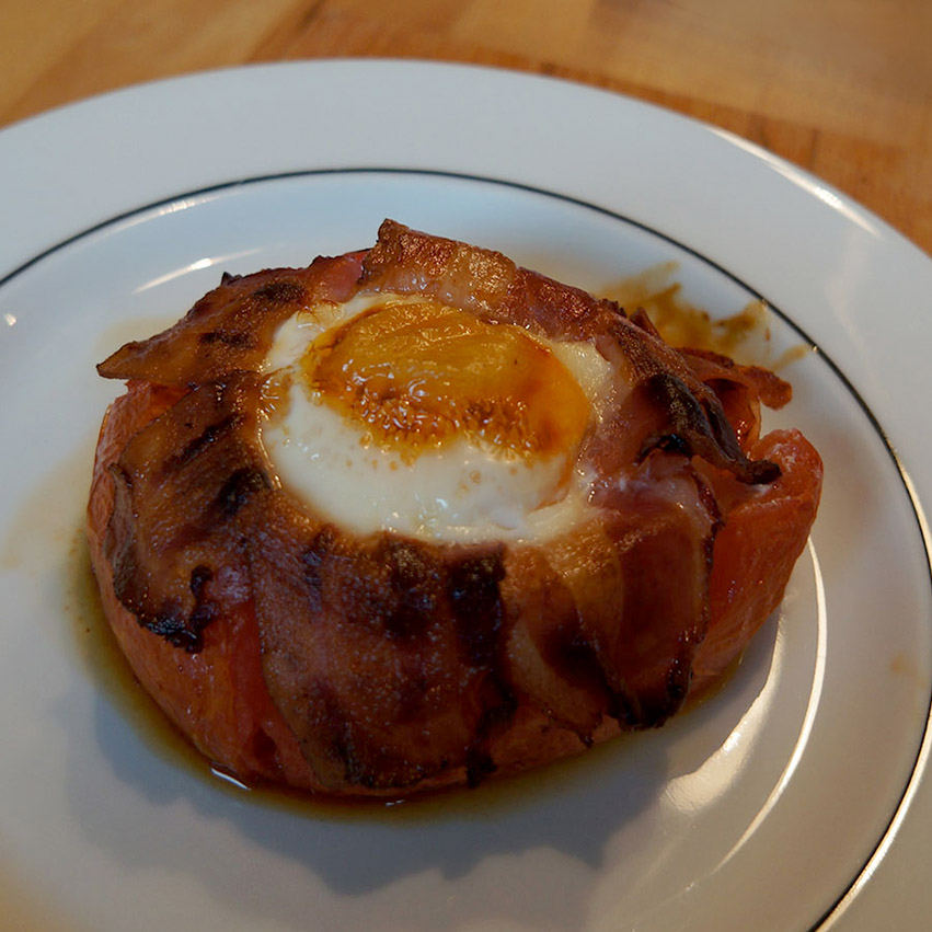 Tomate-Speck-Ei